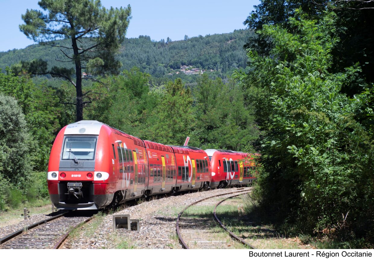 liO Train Sncf Occitanie ligne du Cévenol Nîmes-Mende – ©Laurent Boutonnet – Région Occitanie – CRTL Occitanie